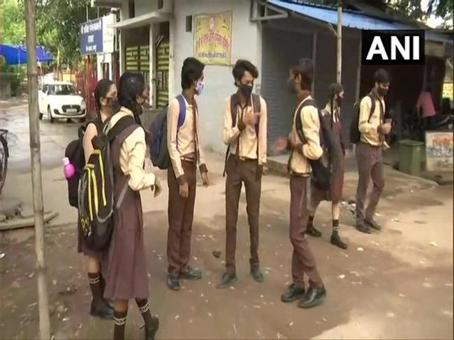 Schools re-open in C’garh amid relaxations in COVID-19 restrictions